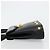 Bolsa Salvatore Ferragamo Gancini de Couro 2way Preto Ouro Auth 181422A Dourado - vista 4