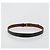 Cinturón reversible Salvatore Ferragamo Gancini de cuero 37.8" Black Auth 181581A Negro Dorado - vista 2