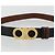 Cinturón reversible Salvatore Ferragamo Gancini de cuero 37.8" Black Auth 181581A Negro Dorado - vista 5