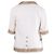Timeless Chanel Kurzarmjacke in Elfenbein mit Seidenfutter Beige Roh Sand - Ansicht 4
