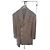 Gianni Versace Double-Breasted Grey Wool Coat