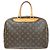 Louis Vuitton Deauville Monogram Canvas 34 Marrone - vista 2