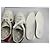 Gucci Ace Sneakers in pelle con perle e borchie Bianco - vista 11