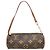 Louis Vuitton Papillon Pochette Monogram Canvas Mini Marrone