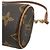Louis Vuitton Papillon Pochette Monogram Canvas Mini Marrone - vista 5