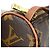 Louis Vuitton Papillon Pochette Monogram Canvas Mini Marrone - vista 7