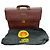 Gianni Versace Porte-documents en cuir marron Medusa - vue 2