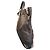 Borsa a mano in pelle marrone Bulgari - vista 3