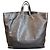 Borsa a mano in pelle marrone Bulgari - vista 4