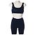Set Sport Fendi con Top e Biker Shorts Nero - vista 2