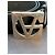 Medusa Cinto Versace Logo V em couro preto - vista 3