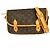 Louis Vuitton Sac Gibeciere Messenger Bag Monogram Canvas MM Marrone
