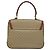 Céline Celine Vintage Convertible Top Handle Macadam Coated Canvas Medium Beige - vista 2