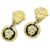 Versace Orecchini a clip Medusa Nero D'oro  - vista 5