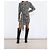 Isabel Marant Etoile Marant Étoile Abito Corto Dulce in Seta Nero e Bianco T36 - vista 2
