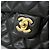 Borsa a tracolla Chanel 1115 in pelle nera Nero - vista 4
