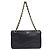 Borsa a tracolla Chanel in pelle nera Nero - vista 2