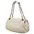 Borsa a tracolla Chanel Matelassé Coco Mark 2.55 Perforated Chain Bianco sporco - vista 2