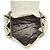 Borsa a tracolla Chanel Matelassé Coco Mark 2.55 Perforated Chain Bianco sporco - vista 8