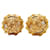 Orecchini a clip Chanel Coco Mark D'oro - vista 2