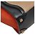 Céline Borsa Tote Celine Luggage Micro Shopper Nero Beige Arancione - vista 7