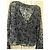 Autre Marque Musier Paris Top de encaje transparente Navy Floral Burnout Azul oscuro - vista 8
