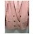 Blazer rosa pálido Balmain de doble botonadura - vista 3