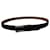 Yves Saint Laurent Ceinture en cuir vintage Saint Laurent noir beige argent  - vue 1