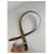Yves Saint Laurent Ceinture en cuir vintage Saint Laurent noir beige argent  - vue 4