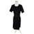 Yves Saint Laurent Robe en jersey vintage Saint Laurent noire M  - vue 1