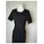 Yves Saint Laurent Robe en jersey vintage Saint Laurent noire M  - vue 13