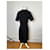 Yves Saint Laurent Robe en jersey vintage Saint Laurent noire M  - vue 3