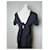 Yves Saint Laurent Robe en coton vintage Saint Laurent Noir M  - vue 15