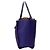 Tote reversibile Brégancon in pelle di vitello viola Moreau Paris Porpora - vista 3