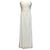 A.L.C. Weißes Bianca Trägerloses Plissee-Maxikleid