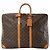 Borsa da Viaggio Louis Vuitton Sirius 55 Monogram Canvas Marrone M41404 Beige
