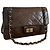 Borsa Chanel 2.55 Timeless in pelle marrone