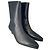 Autre Marque Rivecour No. 515 Botines de Piel Negra Negro