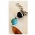Bracciale Dolce & Gabbana con pietre multicolore Marrone Nero Metallico Turchese - vista 2