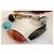 Bracciale Dolce & Gabbana con pietre multicolore Marrone Nero Metallico Turchese - vista 8