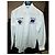 Camicia Paul & Shark bianca in cotone con ricami Bianco - vista 8