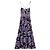 Autre Marque Ancient Kallos Hellas Resort Wear Mythologia Maxikleid Weiß Dunkelblau
