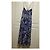 Autre Marque Ancient Kallos Hellas Resort Wear Mythologia Maxikleid Weiß Dunkelblau - Ansicht 5