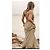 Autre Marque Vestido Maxi Amarillo Estampado Floral Negro Blanco Azul - vista 4