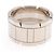 Anello Tank Française Large Band in oro bianco (18K) Cartier - vista 2