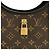 Borsa a spalla Louis Vuitton Monogram The Drop PM Marrone Nero Monogramma - vista 4
