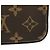 Vivienne Louis Vuitton Monogram Pochette Felicie M80859 Marrone Monogramma - vista 5