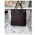 Borsa tote Gucci GG Supreme in tela marrone - vista 11