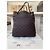 Borsa tote Gucci GG Supreme in tela marrone - vista 2