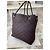 Borsa tote Gucci GG Supreme in tela marrone - vista 3